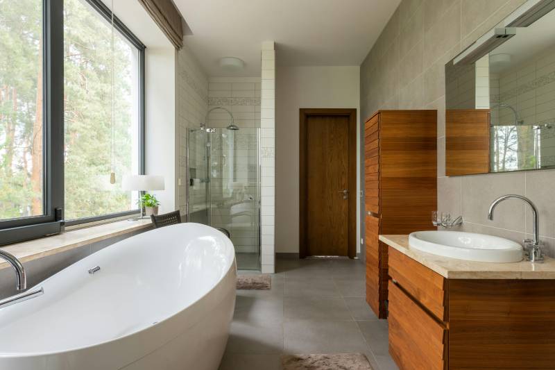 Baño casa rústica Montcada de una Inmobiliaria en Barcelona