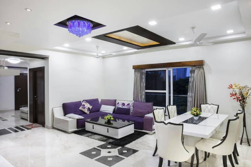 Salón piso elegante Barcelona de una Inmobiliaria en Barcelona