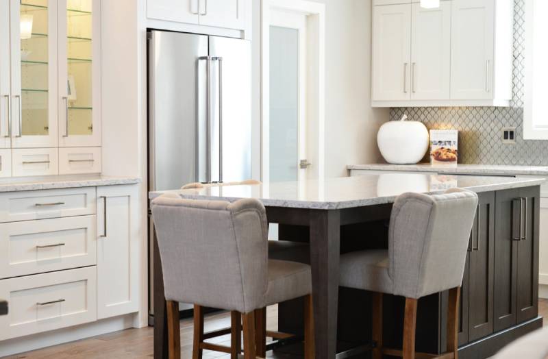 Cocina piso Poblenou de una Inmobiliaria en Barcelona